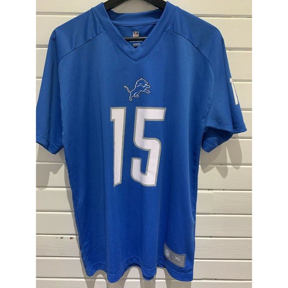 NFL Other - NFL Football Detroit Lions Golden Tate III #15 Jersey Blue youth XL